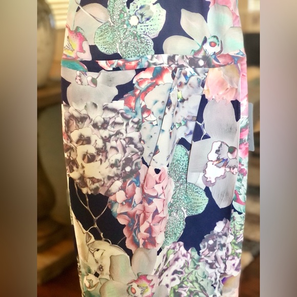 Chelsea28 Floral Halter Dress - Picture 3 of 8